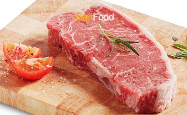 Miếng steak được làm từ Striploin rất hấp dẫn người ăn