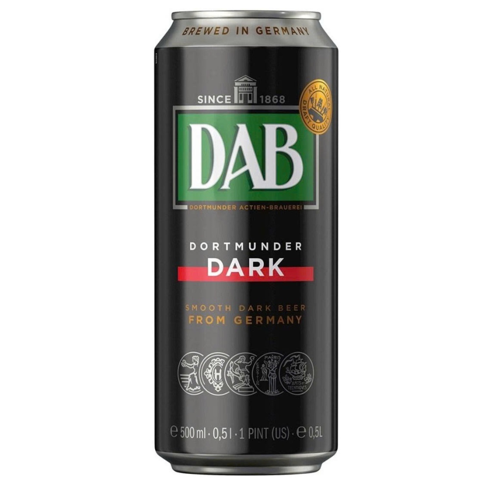 bia DAB dark lon 500ml