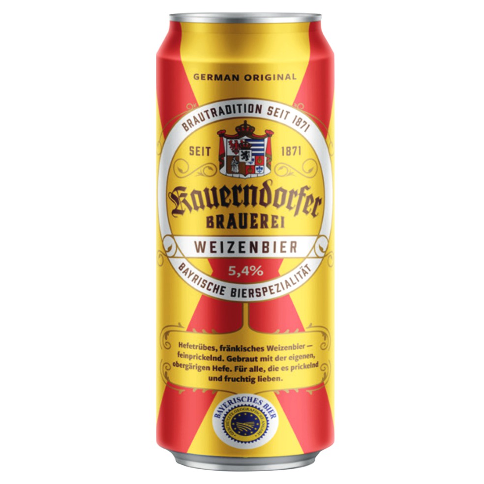 Bia Kauerndorfer Brauerei Weizen 500ml
